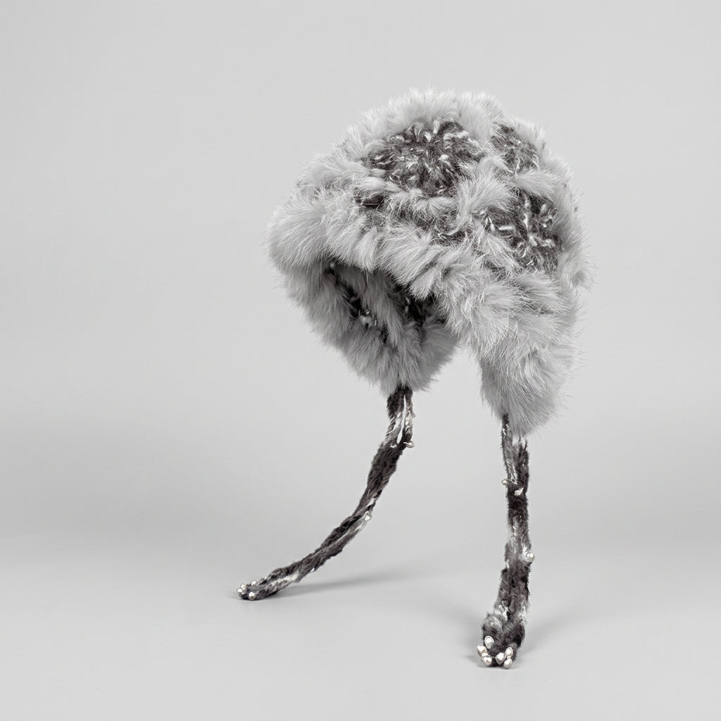 Fluffy Tassel Trapper Hat