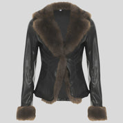 ERR Fur-Trim Jacket