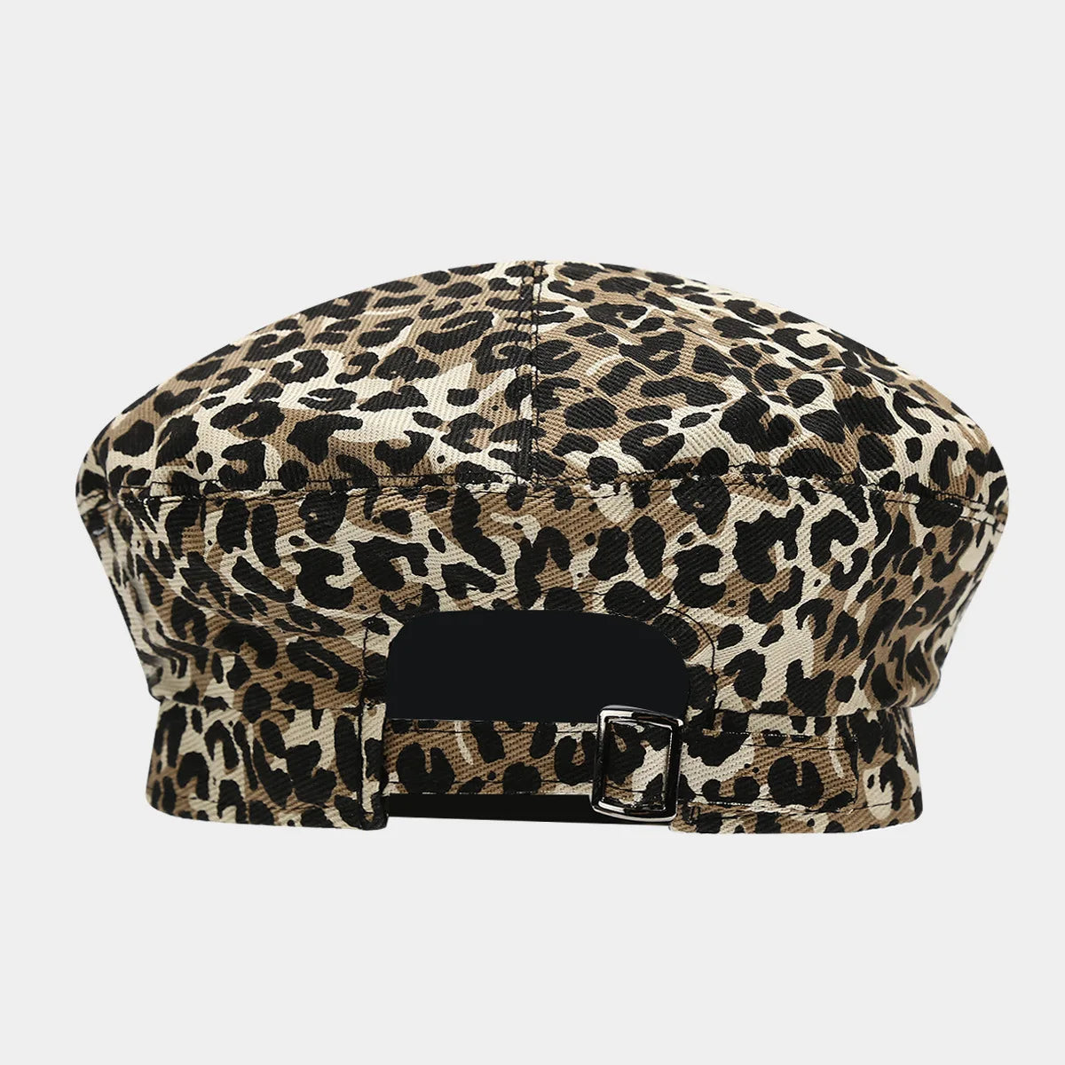 The Sienna Hat – Leopard Octagon Cap