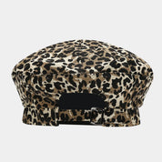 The Sienna Hat – Leopard Octagon Cap