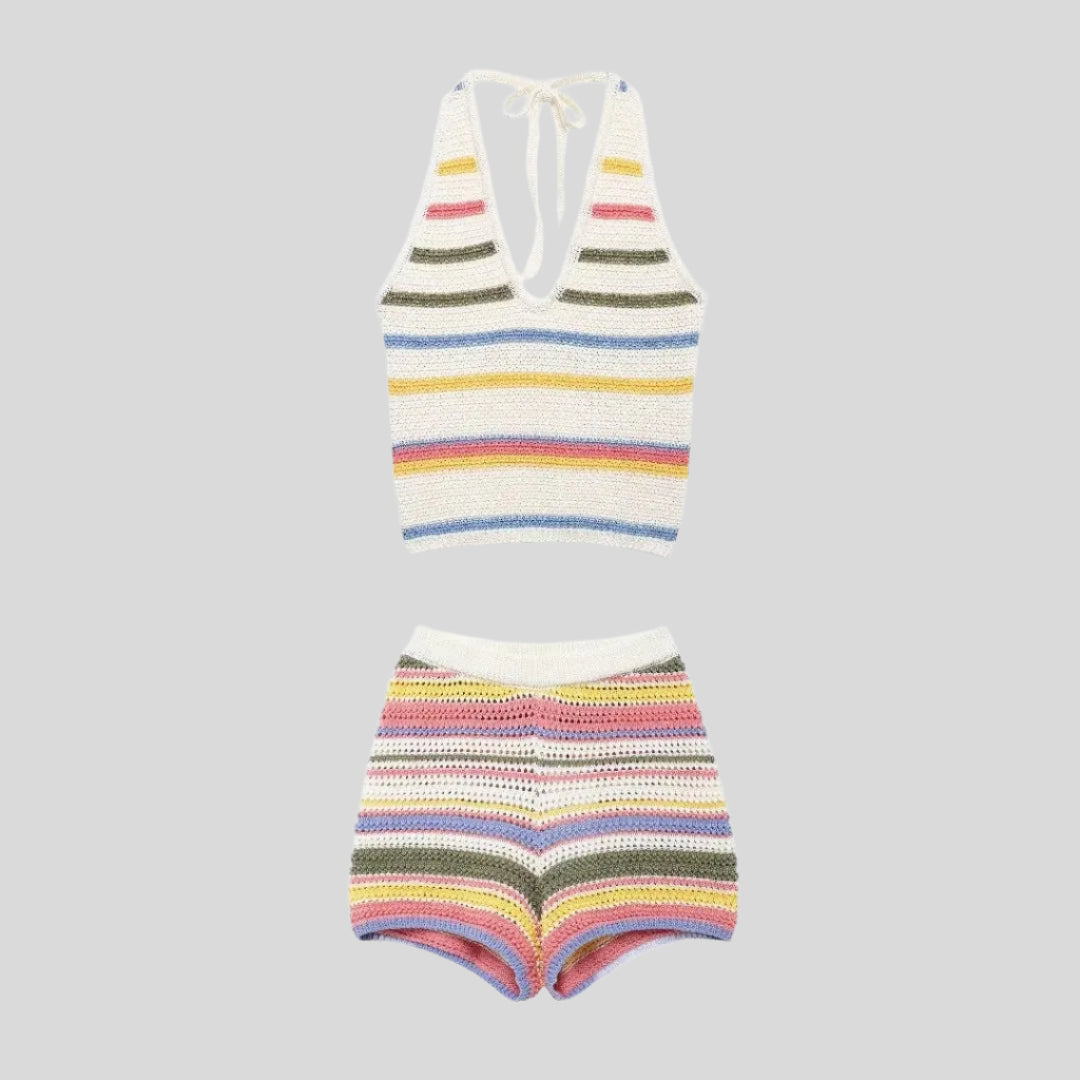 Rainbow Knit Set