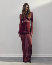 HIK Semi-Sheer Bodycon Dress