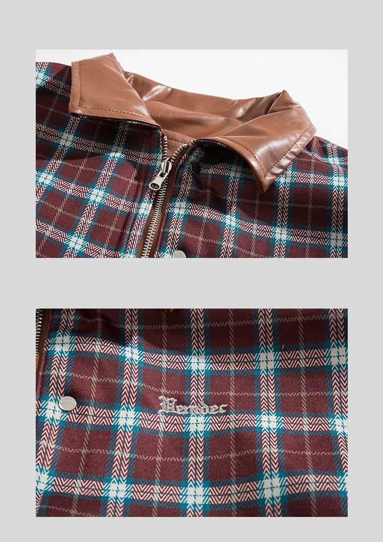 GIG Plaid Patch Jacket