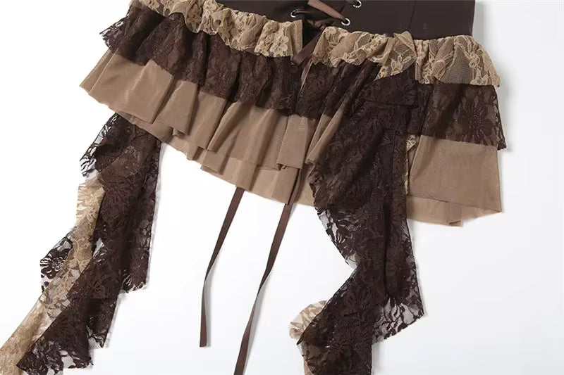 IK Rustic Mini Skirt
