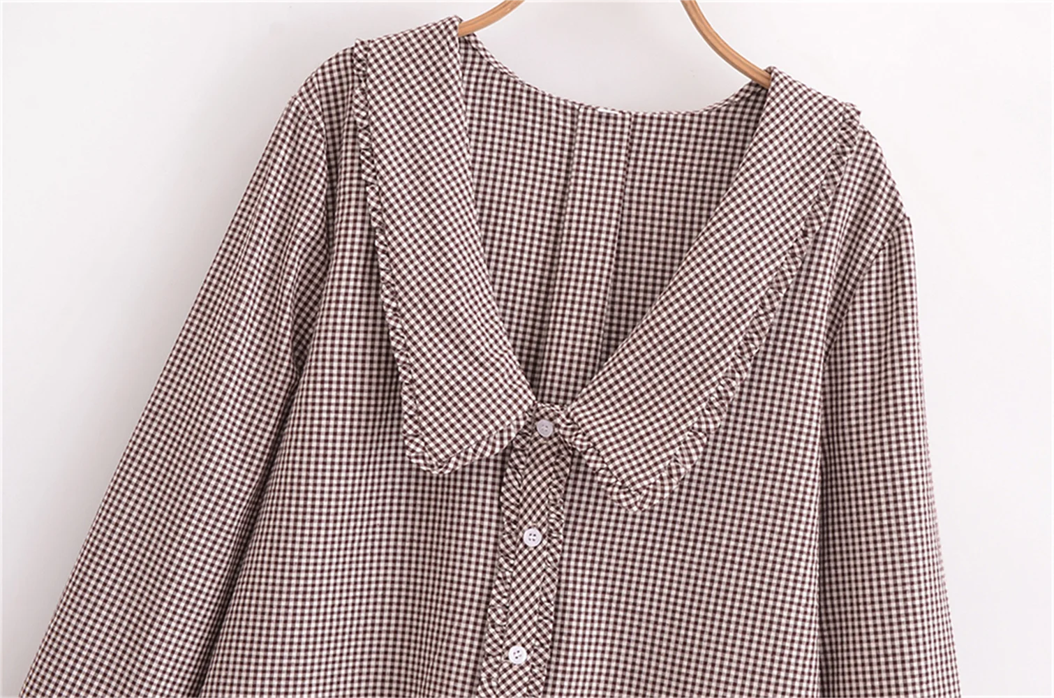 EKK Plaid Long-Sleeve Shirt