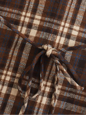 YY Plaid Mini Dress
