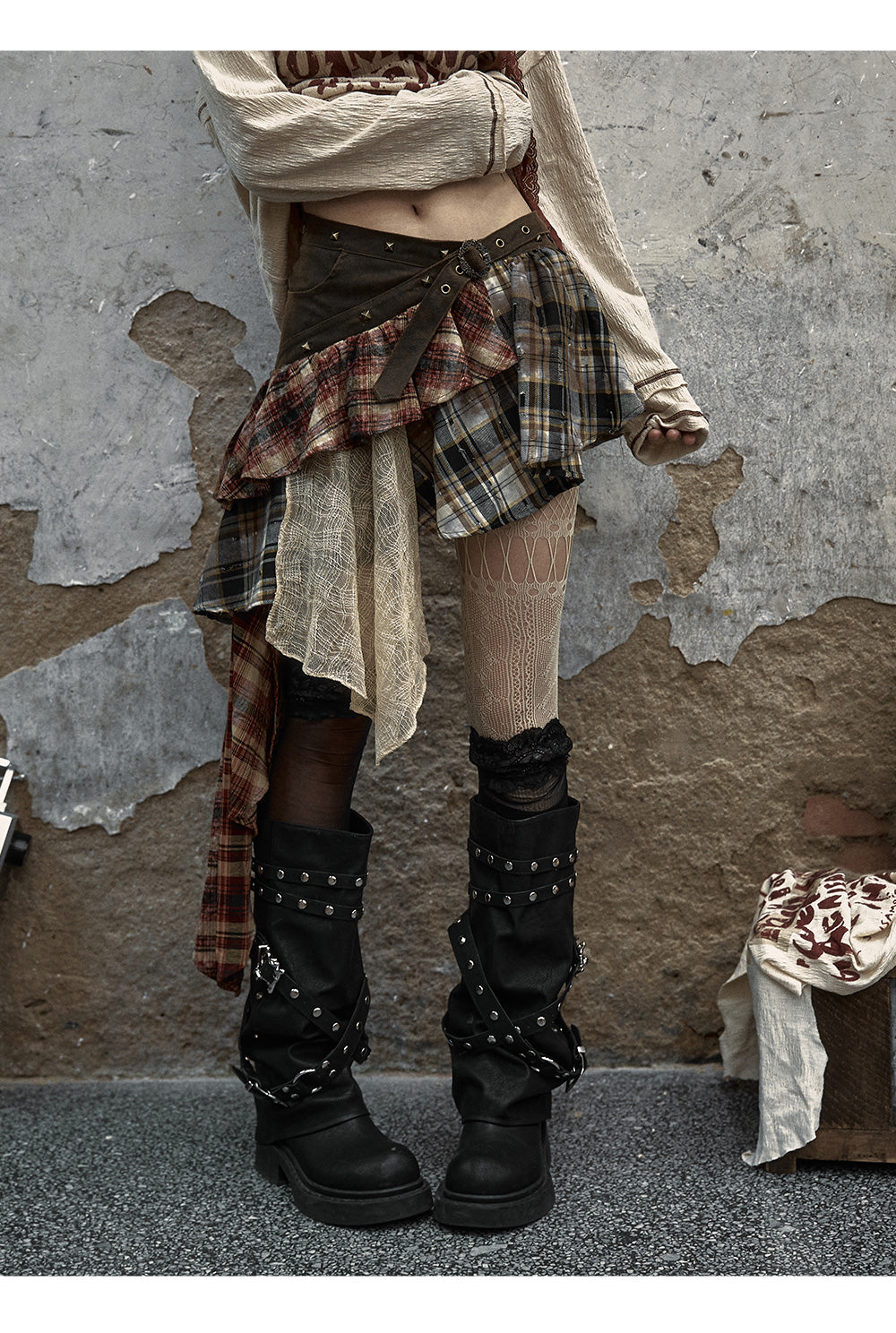 PO Vintage Tiered Skirt