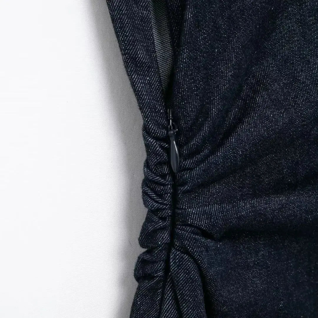 Jein Button Denim Dress