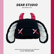 Little Devil Bunny Ear Beanie