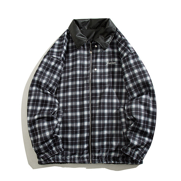 GIG Plaid Patch Jacket