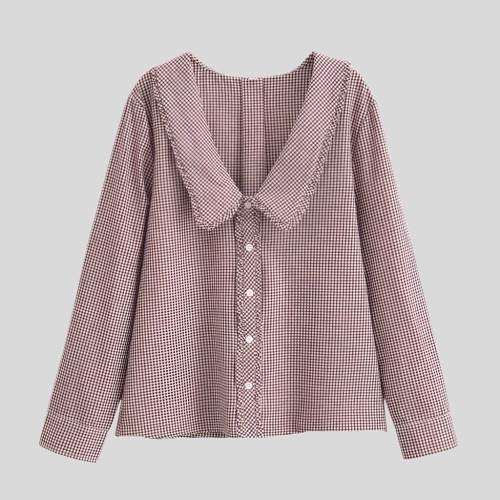 EKK Plaid Long-Sleeve Shirt