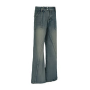 YOM Wide-Leg Low Jeans