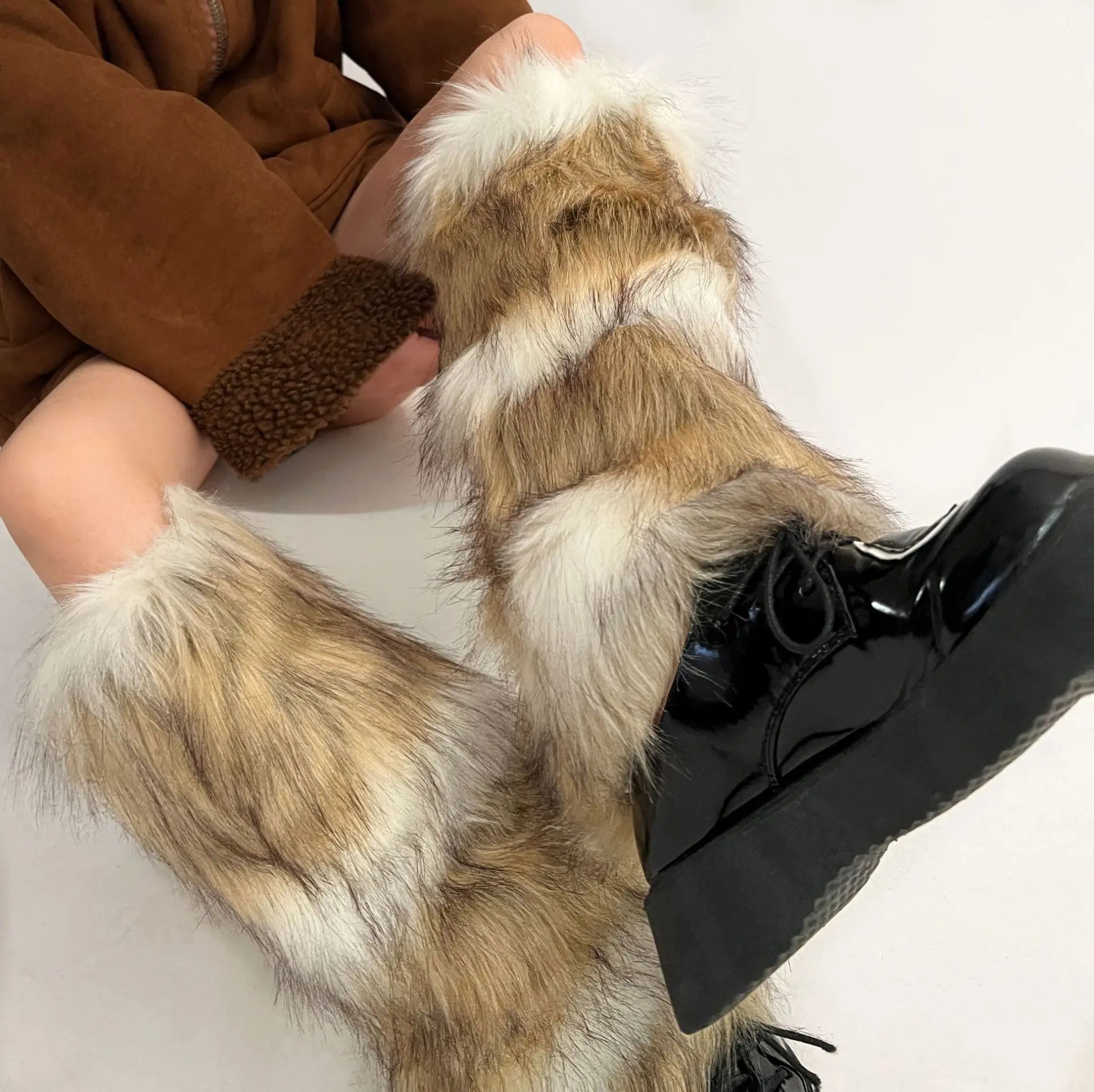 FUNK Fur Leg Warmers