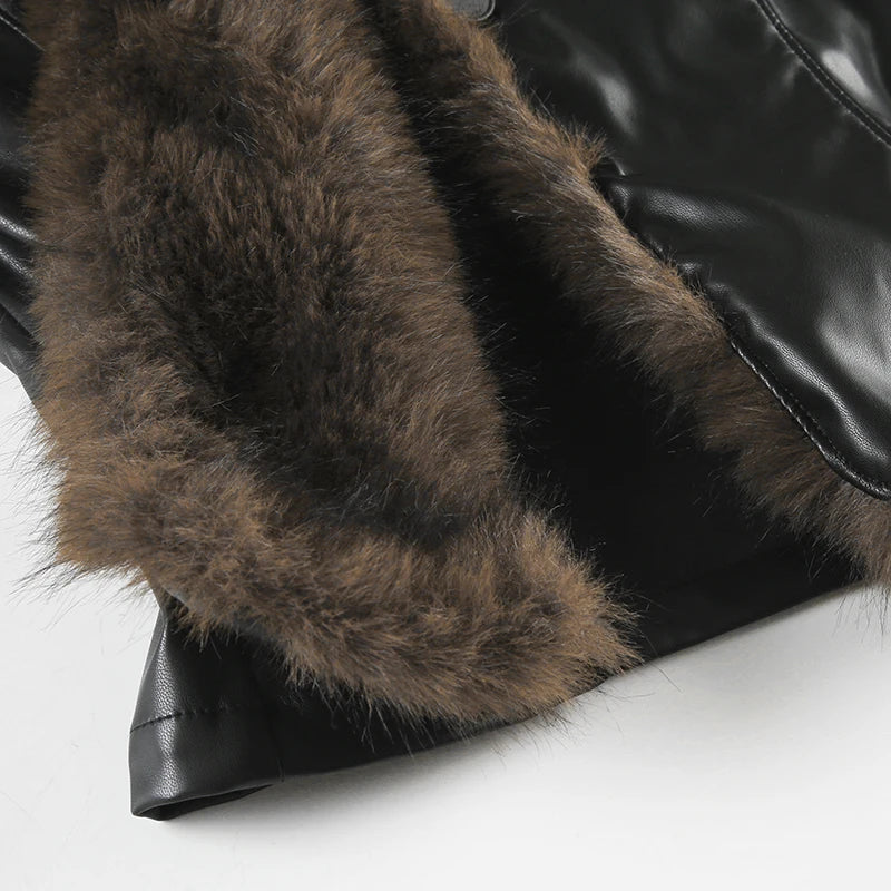 ERR Fur-Trim Jacket