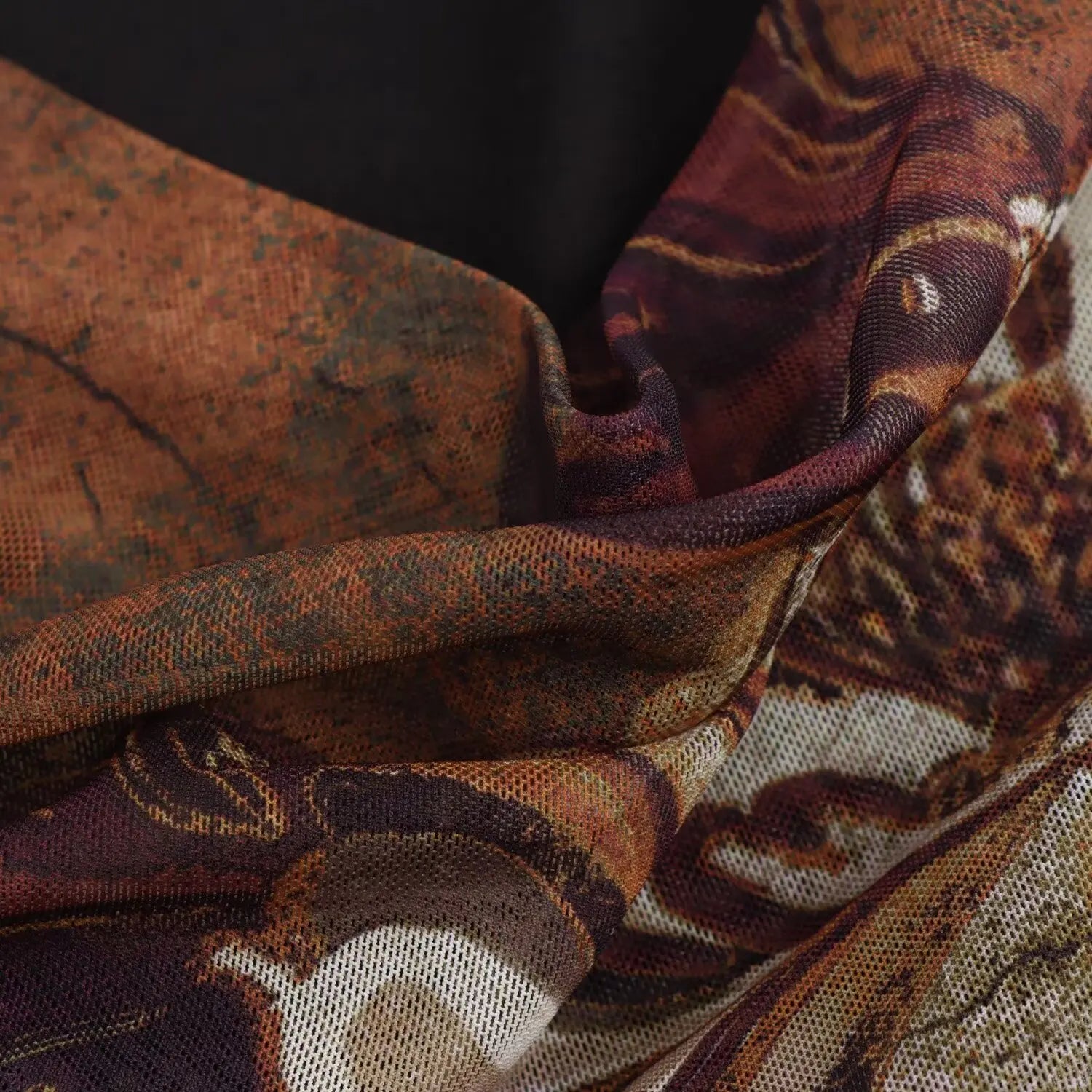 JI Floral Long-Sleeve Dress