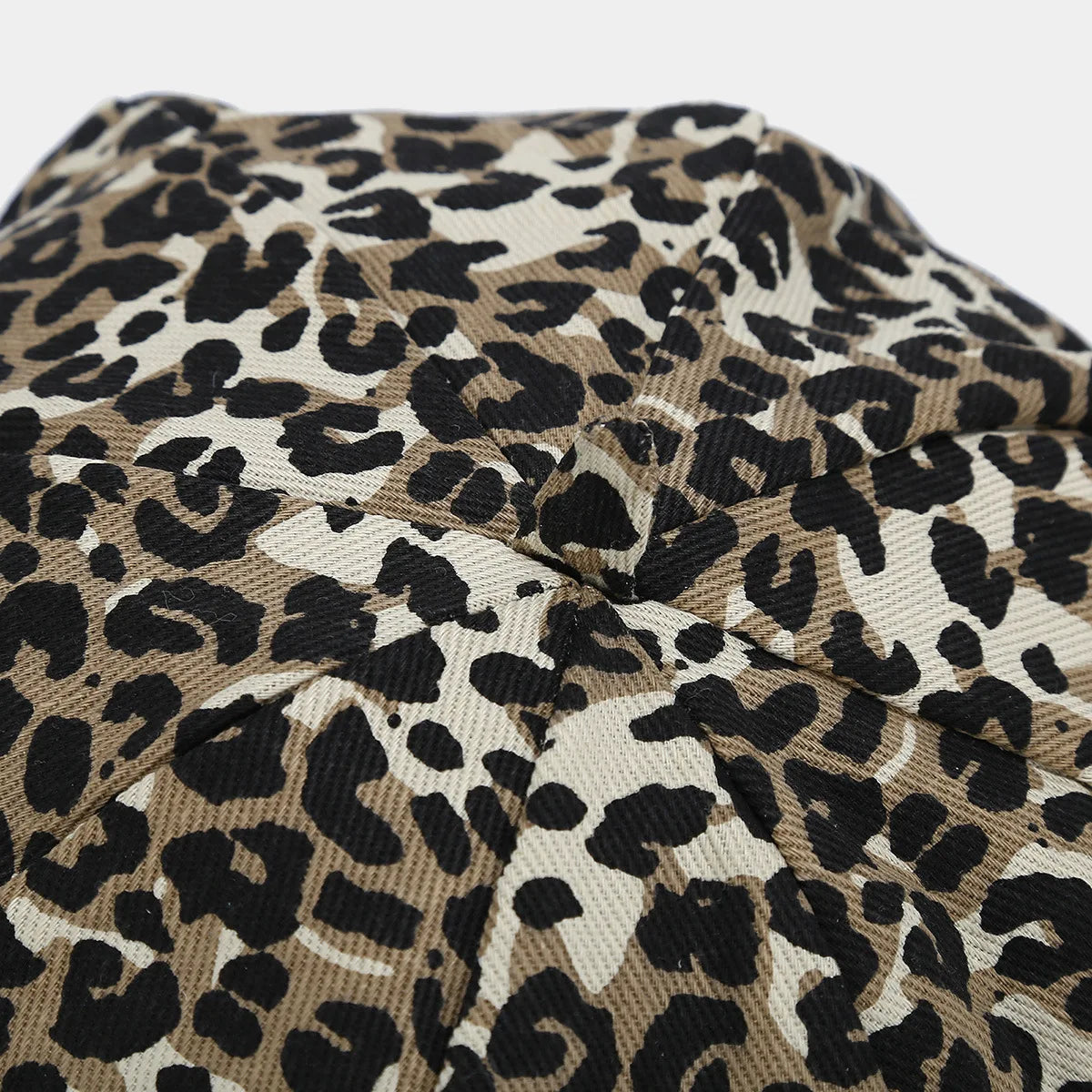 The Sienna Hat – Leopard Octagon Cap