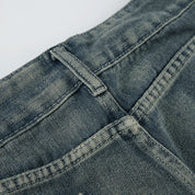 YOM Wide-Leg Low Jeans