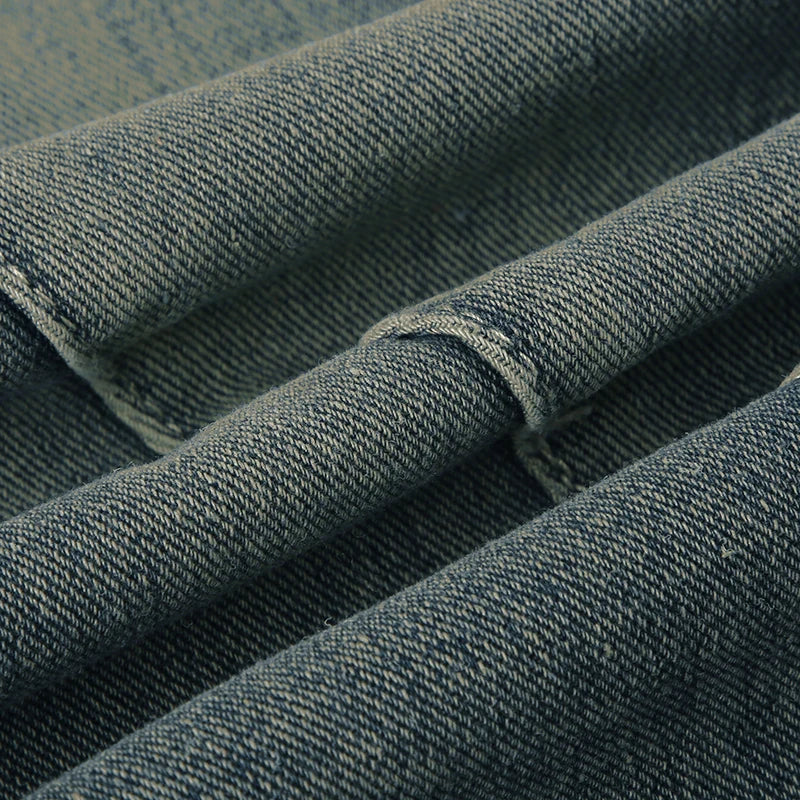 YOM Wide-Leg Low Jeans