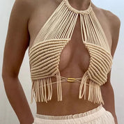 Knitted top for the festival