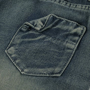 YOM Wide-Leg Low Jeans