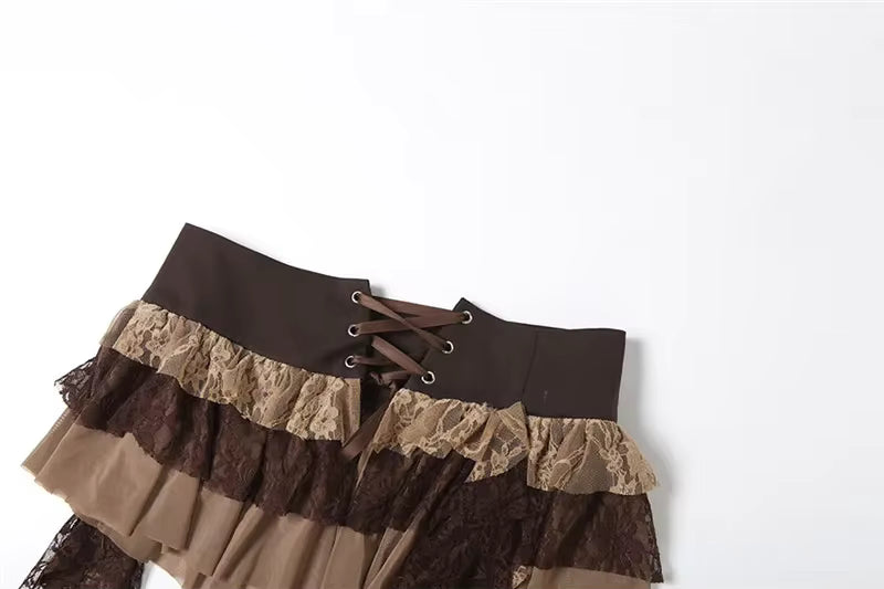IK Rustic Mini Skirt