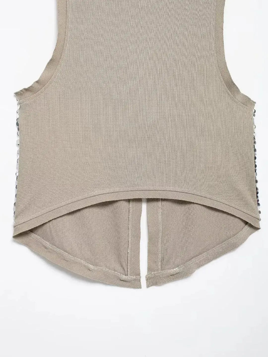 FEM Silver Sequin Vest