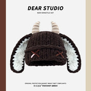 Little Devil Bunny Ear Beanie