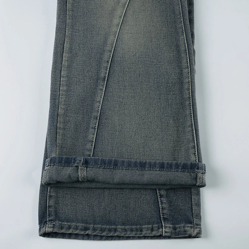 YOM Wide-Leg Low Jeans