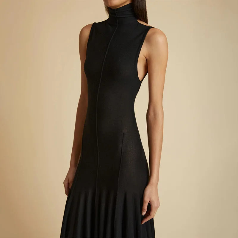 NOM Classic Drape Dress