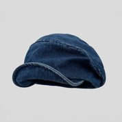 Denim Octagonal Painter Cap