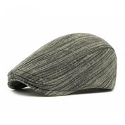 The Theo Hat – Striped Cotton Cap