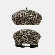 The Sienna Hat – Leopard Octagon Cap