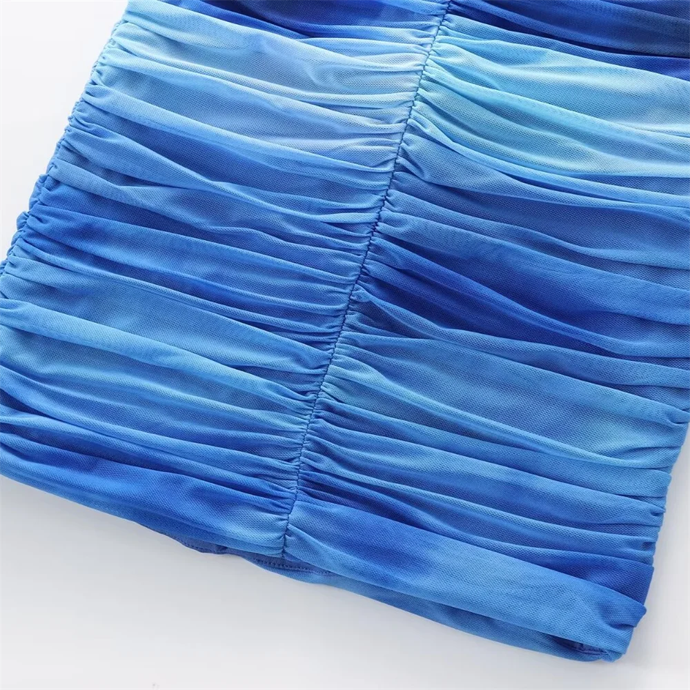 IZ Blue Bodycon Mini Dress