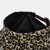 The Sienna Hat – Leopard Octagon Cap