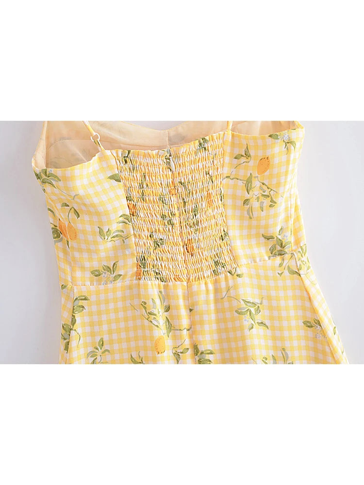 DEM Embellished Print Dress