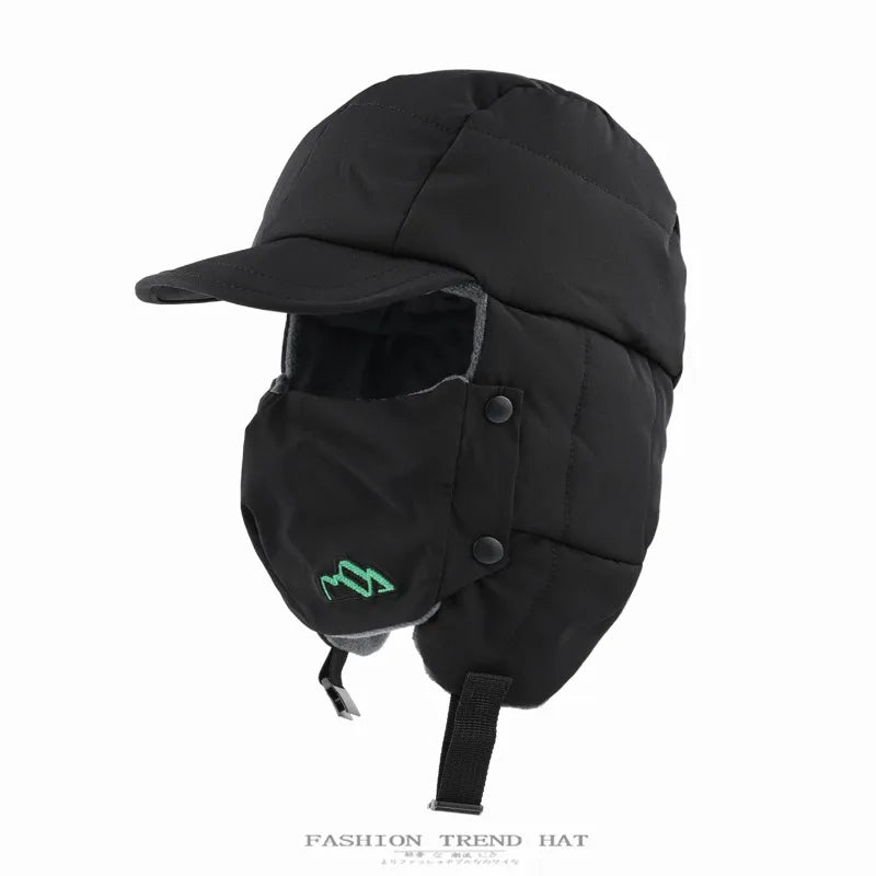 Windproof Ushanka with Face Mask