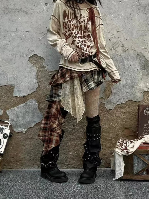 PO Vintage Tiered Skirt