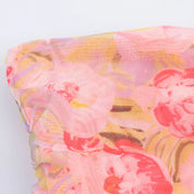 SP Floral Satin Backless Dress