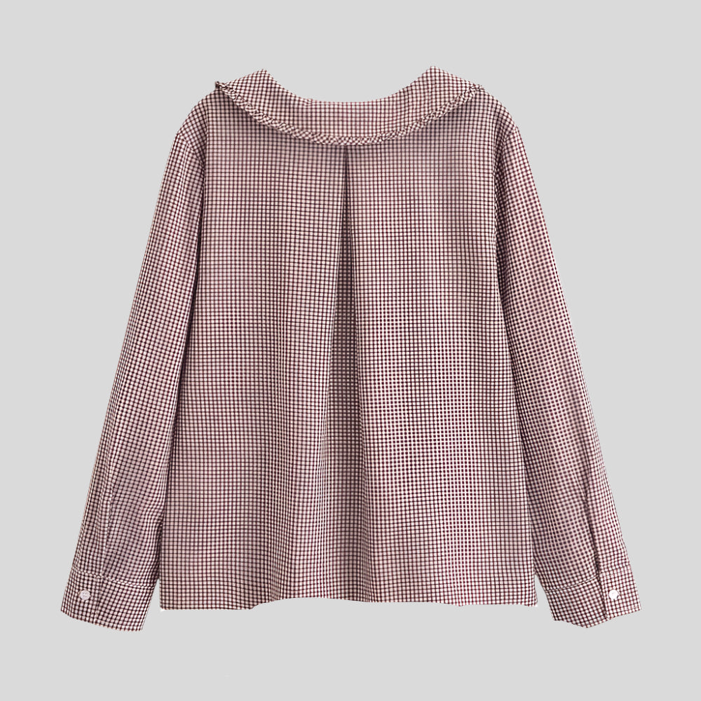 EKK Plaid Long-Sleeve Shirt