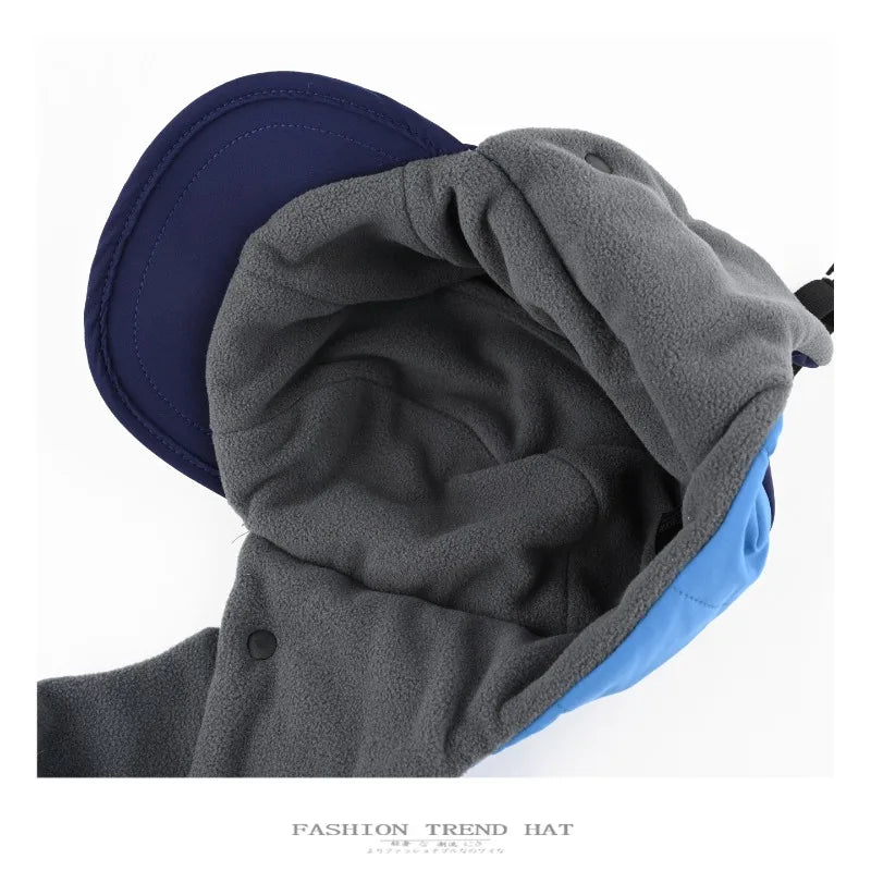 Windproof Ushanka with Face Mask