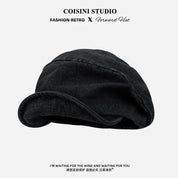 Denim Octagonal Painter Cap
