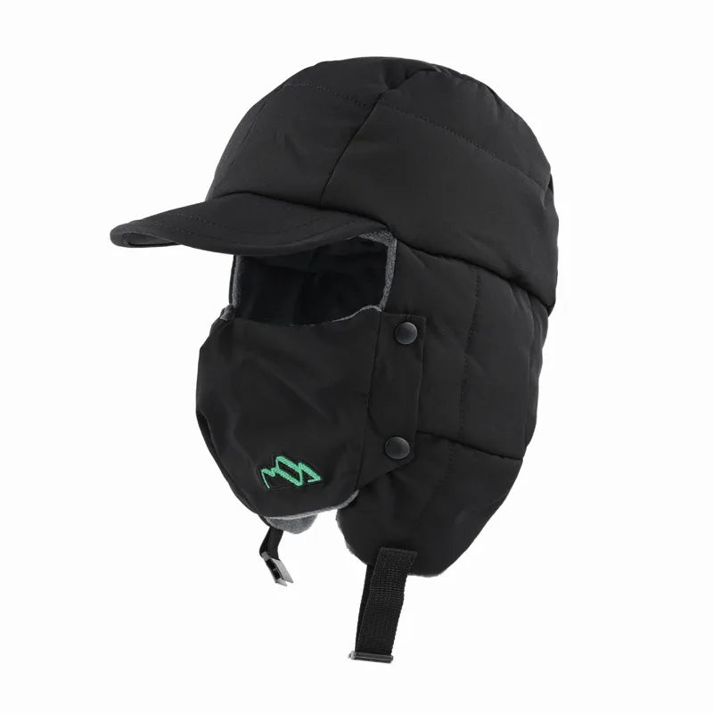 Windproof Ushanka with Face Mask