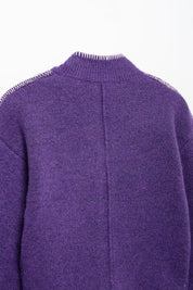 DIO Purple Stitch Knit