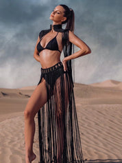 סט מקרמה בעבודת יד Yohanna