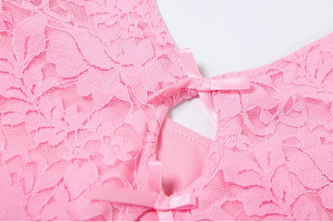 fastival Pink Ruffle Jumpsuit