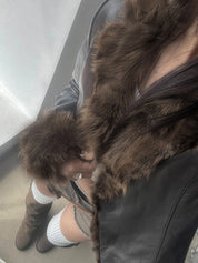 ERR Fur-Trim Jacket