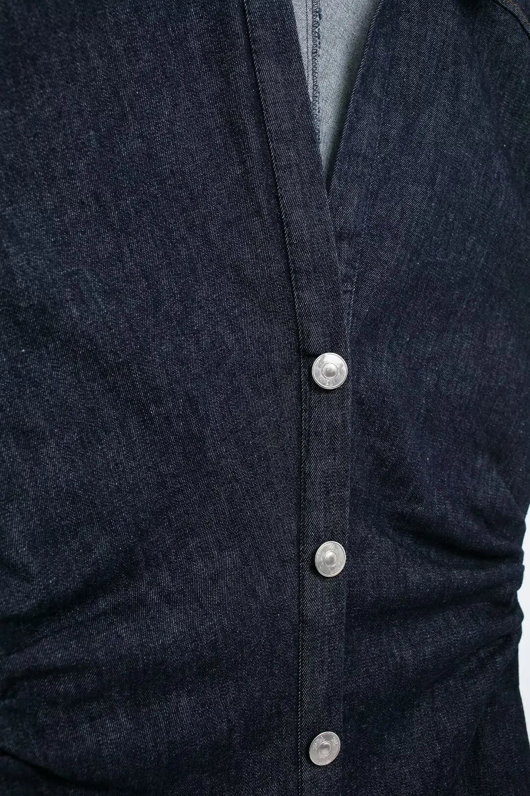 Jein Button Denim Dress