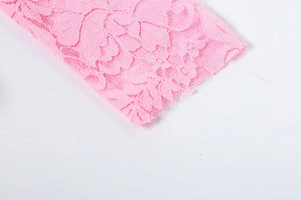 fastival Pink Ruffle Jumpsuit