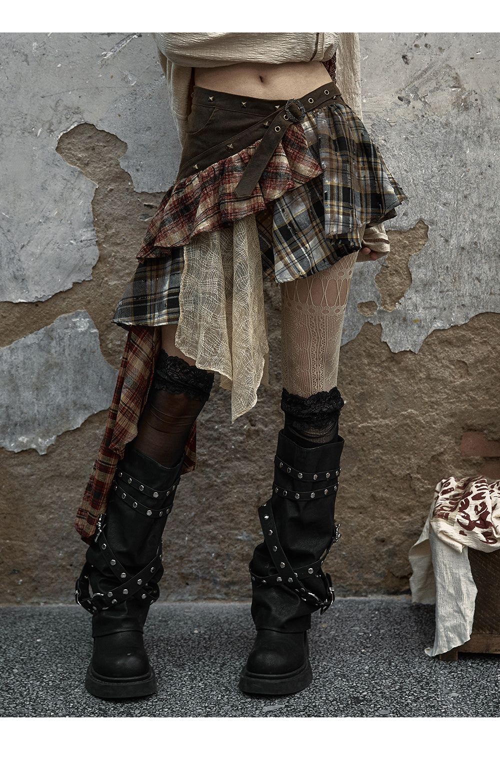 PO Vintage Tiered Skirt