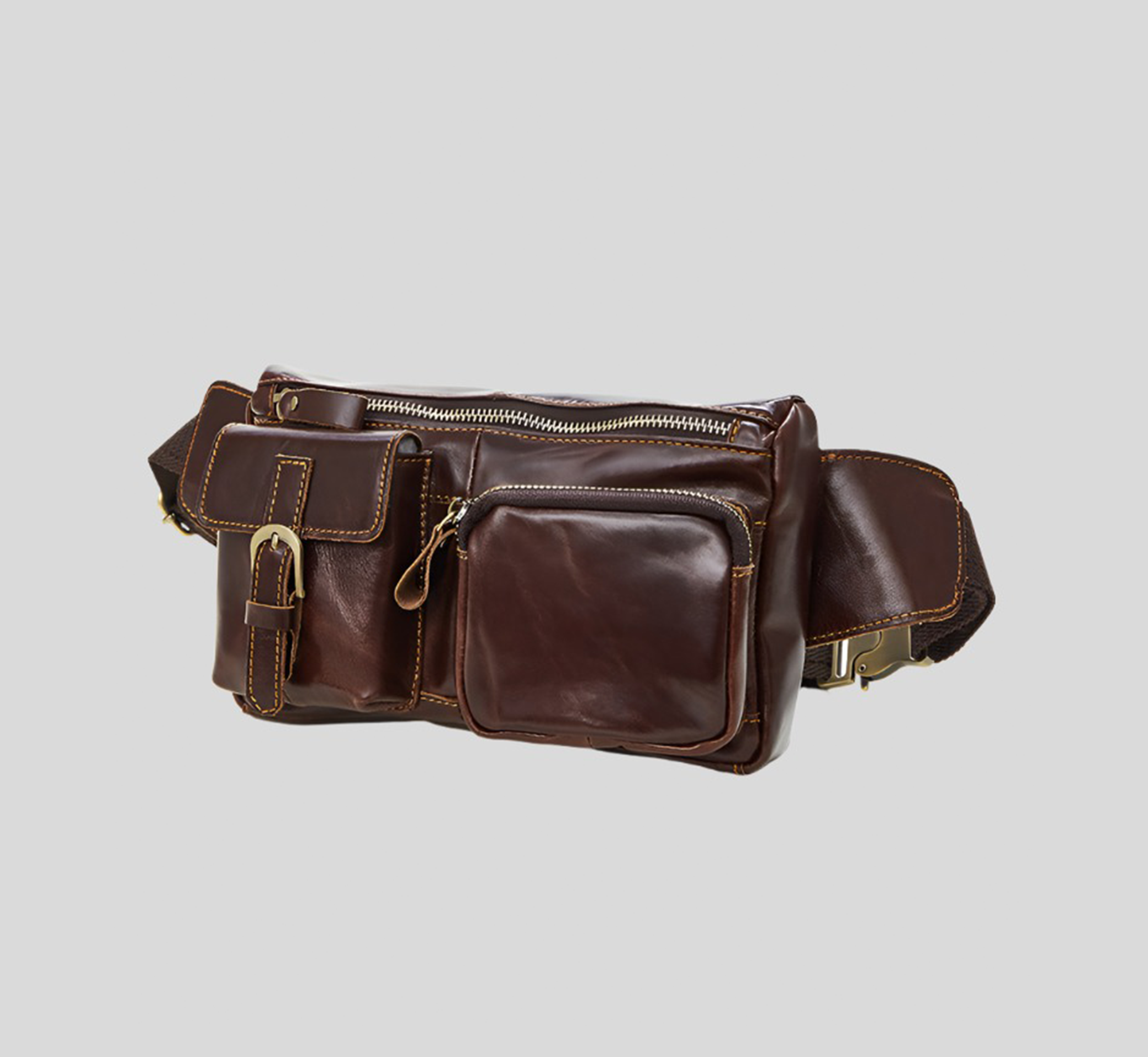 YURI Leather Waist Bag